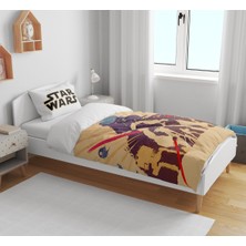Sarel Starwars Baskılı 3D Tek Kişilik Nevresim