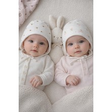 %100 Pamuk 2'li Ters Dikiş Bebek Bere