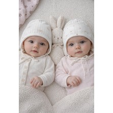 %100 Pamuk 2'li Ters Dikiş Bebek Bere