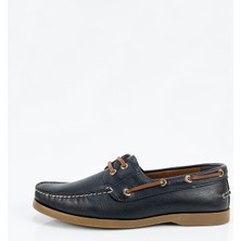 Aktaş Ayakkabı Erkek Siyah Hakiki Deri Loafer Ayakkabı