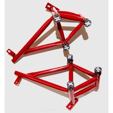 Ae-Moto Drift L Koruma Demiri 3'lü Takoz Kırmızı Ae