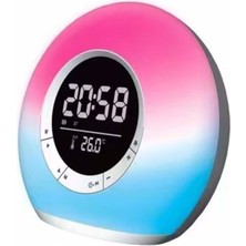 Çeşithane P11 Akıllı Hoparlörlü Saat - Rgb Renkli Atmosfer Işıklı, LED Ekranlı Alarm Saat, Fm Radyolu ve Bluetooth Destekli Yeni Nesil Mini Hoparlör