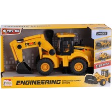 Asya Oyuncak C7957-58055B Pilli Iş Makinesi