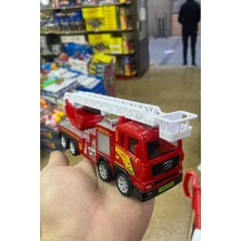 Craftivio Sürtmeli Uzayan Merdivenli Oyuncak Itfaiye Arabası