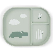 Done By Deer Done by Deer - Croco - Kaymaz Bölmeli Tabak - Yeşil