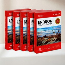 Endron Photo Paper 15X21 cm (A5) Mat 5'li Fotoğraf Kağıdı 270 gr - 500 Adet