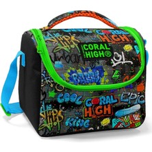 Shop A Way High Erkek Çocuk Grafiti Ilkokul Okul Beslenme Çantası - Yalıtımlı