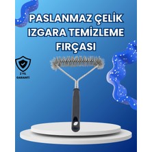 Mutlu Müşteri Paslanmaz Çelik Izgara Temizleme Fırçası Mangal ve Barbekü Için