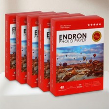 Endron Photo Paper 10X15 cm (4R) Mat 5'li Fotoğraf Kağıdı 270 gr - 500 Adet