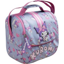 Shop A Way Wiggle Kuromi Temalı Lisanslı Tek Bölmeli El Askılı Çocuk Okul Termal Beslenme Çantası (Lila)