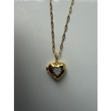 Theory Jewelry Glamour Heart Locket