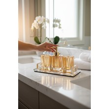 Roykıng Royking Kristal 4 Prç.banyo Seti Gold YV-142