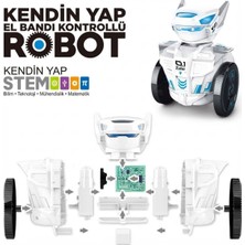 Craftivio Kendin Yap Stem V01 Montaj Robot | Yerçekimi Sensörlü El Bandı Kumandalı Eğitici Oyuncak Robot