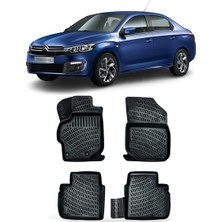 BTM Otomotiv Peugeot 301 12- / Citroen C-Elysee 12- Btm 3D Havuzlu Paspas