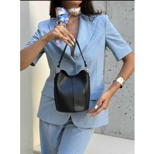 Özüm Takı Çanta Kadın Kol ve Omuz Çantası Siyah