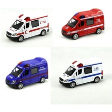 Vardem Oyuncak TIN-588A-AMB-POL-JND-ITF C B 1 30 Işıklı ve Sesli Amb Pol