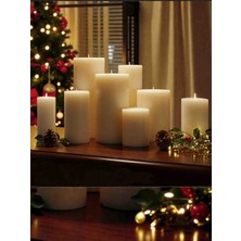 İV BLUE PURPLE Iv Blue Purple Monaco Krem Rengi 6'lı Set Mum