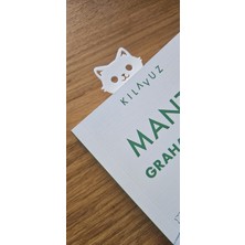Mithra 3D Baskı Sevimli Kedi Kitap Ayracı 10'lu Set