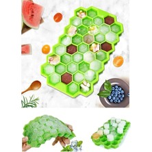 FRY 37 Bölmeli Silikon Petek Buz Kalıbı Buzluk