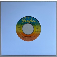 Grafson Nuri Sesigüzel Karakaşlı Haticem - Bir Mektup Yazdımda Almanyadan 45 Lik Plak (Orijinal Dönem Baskı)