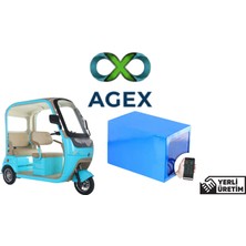 Agex Enerji Taktaş Su5 72 Volt 30 Ah Lifepo4 Batarya-Akü