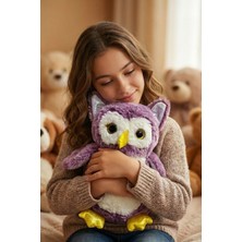 Craftivio Sevimli Baykuş Peluş Oyuncak 20 cm - Yumuşak Uyku Arkadaşı Hediyelik