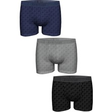 JOHN FRANK ÜÇLÜ JAKARLI BOXER White