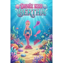 Craftivio Bertha Hareketli Eklemli Deniz Kızı Oyuncak Bebek Seti (15 Cm) - Taraklı ve Aksesuarlı