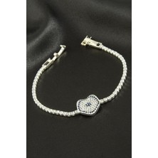 Die Grup Dalgalı Oval Zirkon Taşlı Çocuk Bileklik 16 cm DIE-GRPBJT34