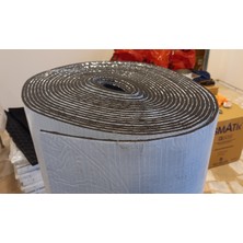6mm Kalınlık 100CM*100CM (1m2) Yapışkanlı Oto Karavan Ev Ses Akustik Kauçuk Yalıtım