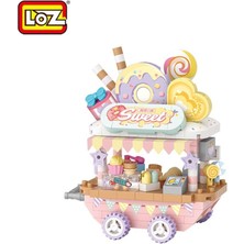 Just Cheap Store LZ-8855 Nessiworld Tatlı Sepeti Arabası 300 Parça Block Oyuncak