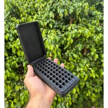 KMA Tekstil 9mm Fişek Mühimmat Mermi Saklama Kutusu 50 Kapasiteli