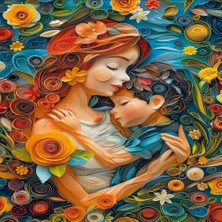 Savarga 20803 Puzzle 1000 Mothers Hug