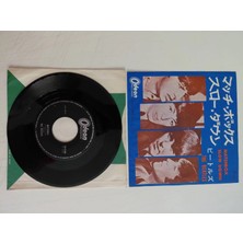 Plakperest The Beatles - Matchbox  / Slow Down - Japonya 1964 Basım 45LIK Plak-2.el