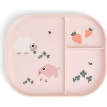 Done By Deer Done by Deer - Tiny Farm - Kaymaz Bölmeli Tabak - Pembe