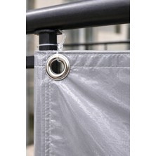 ÇADIRAVM Çadıravm Çadır Avm Gri 230 gr Uv Dayanımlı Su Geçirmez Balkon, Çadır Altı & Gölgelik Branda