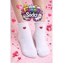 Funny Socks Funnysocks Kalpli Fırfırlı Çorap