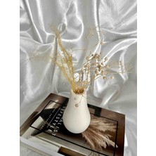 Minimal Mat Dekoratif Vazo