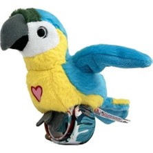 Hatıra Kutusu Peluş Ses Tekrarlı Hayvan Bileklik Aksesuar - Sarı Papağan (Lisinya)