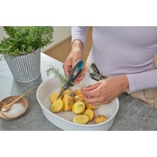 Gardena Herbcut: Odun Otları Kesmek Için Paslanmaz Çelikten Ot Makası, 52 mm Bıçak, Geri Dönüştürülmüş Plastik Saplar, Örneğin Biberiye Için Soyma Fonksiyonlu, (12214-20)