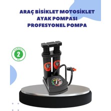 Twin Store Çok Amaçlı Ayaklı Lastik Pompası Yüksek Hassasiyetli