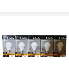 Cata Ampul 9 Watt Gün Işığı Rengi( Sarı ) 5 Adet