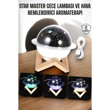 Nevamel Aromaterapi Hava Nemlendirici Masa ve Gece Lambası