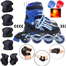 Depomiks Avm Işıklı Teker Ayarlanabilir Çocuk Alıştırma Paten 2 Fonksiyon