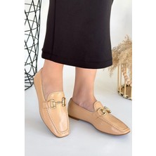 End Black Store Guart Nude Rugan Babet Ayakkabı