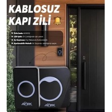 Kablosuz Su Geçirmez Kapı Zili (5224)