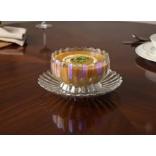 Rova Tr Lüks Titanyum Bohemia Serisi Çok Amaçlı  6'lı Kase Seti Çerezlik ,çorba , Sütlaç