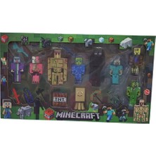 Minecraft 9 Lu  Figür ve Aksesuarları  - 1995 (Lisinya)