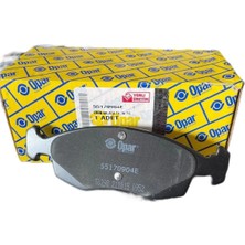 On Fren Balatası Doblo 00-05 -Albea-Palıo Weekend 01-Logan 1.2-1.3mj 1.6 16V-1.9JTD Opar 55170904E