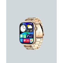 41 mm Kavisli Kasa Akıllı Saat Ios ve Android Uyumlu - Bamido